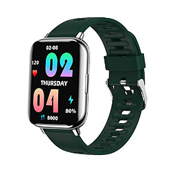 Chrono Montre Connect¨¦e Chronus LW31 IP68 ?tanche Fitness Tracker-Vert