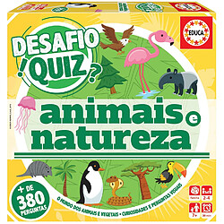 Educa Borras Défi Quiz Découvrez les animaux et la nature (EDU18222)