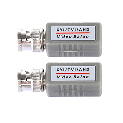 Wewoo Adaptateur coaxial passif Vidéo Balun 1 PCS 202E-HD CVI / TVI / AHD 1CH