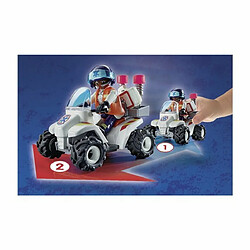 Playmobil® City Action Secouriste et quad