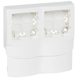 cadre 2 postes pour moulure dlplus hauteur 16 mm - legrand 031466