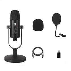 Yonis Microphone USB Condensateur Pour Enregistrement