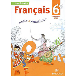 Français 6e : livre de textes - Occasion