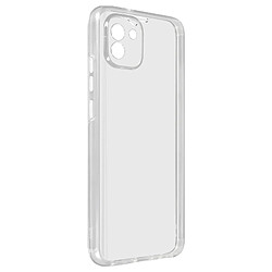 Avizar Coque intégrale Samsung Galaxy A03 Arrière Rigide et Avant Souple transparent