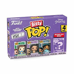 Funko Disney Princesses - Pack 4 figurines Bitty POP! Belle 2,5 cm