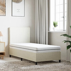 Maison Chic Matelas en mousse moyennement pour chambre, Matelas doux 80x200 cm -GKD37643