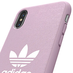 Adidas Coque pour iPhone X et XS Silicone Gel Design Fin Rose