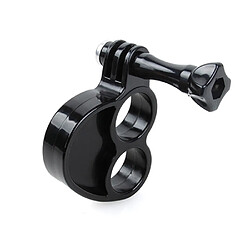 Wewoo Stabilisateur noir pour GoPro HERO4 / 3 + / 3/2/1 Poignée Doigts avec vis à oreilles