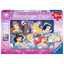 Ravensburger Puzzle 2x24 pièces Disney Princesses