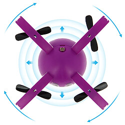 Mini Drone Enfant Smartphone Bluetooth 40 Stickers - Bigben Egg One Violet pas cher