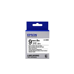 EPSON Adhesif Fort LK-3WBW - Noir s / blanc