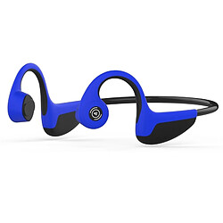 Acheter Wewoo Oreillette Bluetooth Casque stéréo Z8 de conduction osseuse V5.0 avec au dessus de l'oreille, pour iPhone, Samsung, Huawei, Xiaomi, HTC & autres téléphones intelligents bleu