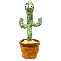 Universal 1 sans batterie créativité cactus peluche jouets électriques remplis de plantes jouets peuvent danser chanter mobile tourner