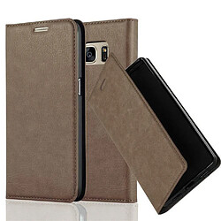 Cadorabo Coque Samsung Galaxy S7 Etui en Brun