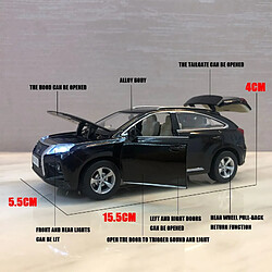 Acheter Universal 1: 32 Lexus SUV RX350 modèle de voiture en alliage modèle de moulage sous pression jouet de voiture jouet d'enfant cadeau de poulet d'anniversaire(blanche)