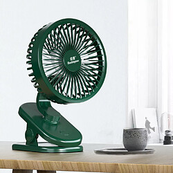 Ventilateur à Pince Doublepow Ventilateur à Pince pour Poussette Portable Mini Ventilateur USB de Refroidissement