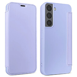 Coque en silicone violet clair pour votre Samsung Galaxy S22 Plus 5G