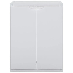 vidaXL Armoire de machine à laver Blanc 68,5x64,5x88 cm PVC