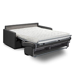 Avis Inside 75 Canapé convertible PARADISO EXPRESS 160cm matelas 14cm gris anthracite