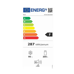 Acheter Beko Réfrigérateur congélateur bas RCSA330K30SN