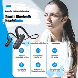 Universal Sport casque bluetooth oreilles ouvertes casque sans fil jouer casque bluetooth