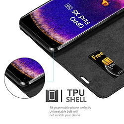 Cadorabo Coque Oppo FIND X5 Etui en Noir pas cher