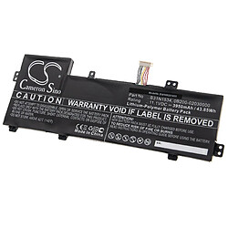 vhbw batterie compatible avec Asus Zenbook UX510UW, UX510UW-1A, UX510UW-CN044T, UX510UW-RB71, UX510UW1A laptop (3950mAh, 11,1V, Li-Polymère)