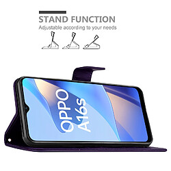 Acheter Cadorabo Coque Oppo A16s / A54s Etui en Mauve