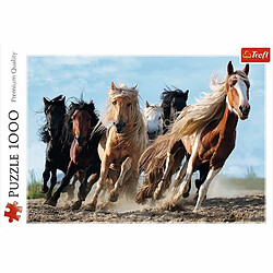 Avis trefl - puzzle, chevaux au galop 1000pcs [wztrft0ul010446]