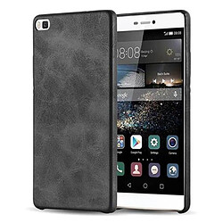 Cadorabo Etui Huawei P8 en Noir Coque