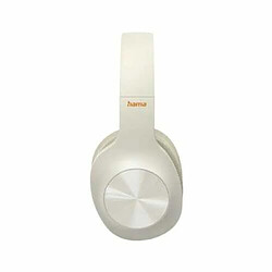 HAMA Spirit Calypso Casque Audio Sans Fil Bluetooth Isolation Acoustique Circum Auriculaire Beige