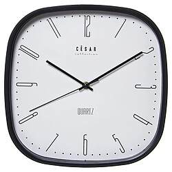 Horloge Murale Alexandra House Living Blanc Noir Acrylique Plastique 30 x 30 x 4 cm