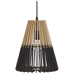 Beliani Lampe suspension CAVALLA Noir