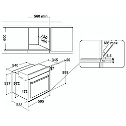 Avis Four intégrable multifonction 73l 60cm a+ pyrolyse blanc - akz96290wh - WHIRLPOOL