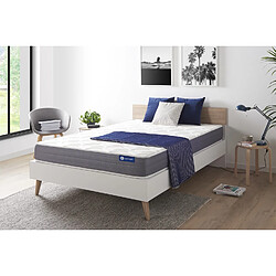 ACTISOM Matelas Latex et mémoire de forme 200x200 cm 5zones de confort