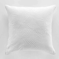 Paris Prix Housse de Coussin Palombine 60x60cm Blanc