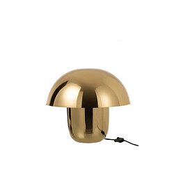 Dansmamaison Lampe Champignon Metal Or Small