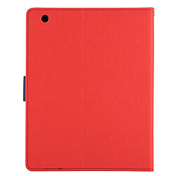 Avis Wewoo Smart Cover rouge pour iPad 4/3/2 Housse en cuir avec support et fentespour cartes porte-cartes