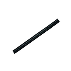 Bizline gaine spiralée pe 8 mm noir en couronne de 10 mètres