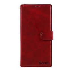 Etui en PU avec support rouge pour Samsung Galaxy A42 5G