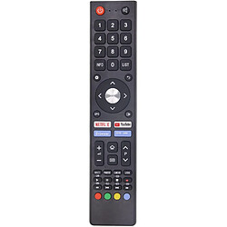 SANAG Telecommande Pour Chiq Changhong Uhd Tv U55H7N L32H7N L40H7N L43H7N L50H7N L55H7N Gcbl-Tv02Bdbir U58H7N U43H7N U50H7N Pour Saba Sa24S46A9 Sa32S67A9 Sa40S67A9-Aucune Configuration Requise