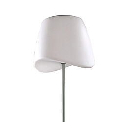 Avis Luminaire Center Lampadaire Cool 2 Ampoules E27 Foot Switch Indoor, blanc mat/blanc opal