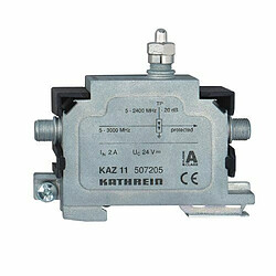 Kathrein KAZ 11 Parasurtenseur Pour antennes et répartiteurs Connectique F 5-3000 Hz 1,2-2,0 dB (Import Allemagne)