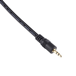 Avis Wewoo 30cm Métal Tête 3.5mm Mâle à 3 Broches XLR CANNON Connecteur Audio Câble d'Adaptateur