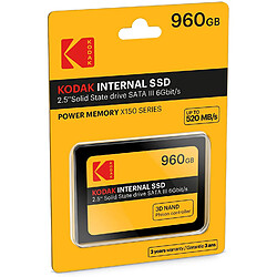 KODAK - Carte Internal SSD Power - 960GB - Noir