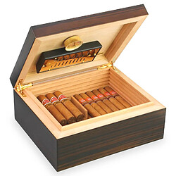 Cave à Cigare de Luxe Adorini VERONA Bois de Cèdre - 75 Cigares - hygromètre - humidificateur- Haute Qualité - Garantie à Vie