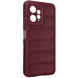 Avizar Coque pour Xiaomi Redmi Note 12 4G Silicone Gel Robuste et Antichoc Bordeaux