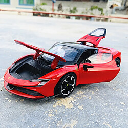 Avis Universal 1: 24 Modèle de voiture en métal moulé sous pression Jouets pour enfants Cadeaux de petit ami Simulation Alliage Voiture Collection | Voiture jouet moulée sous pression(Rouge)