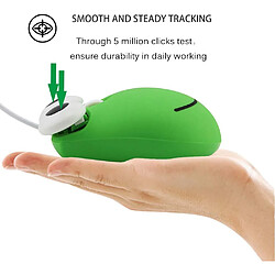 Avis Mignon souris filaire en forme d'animal dessin animé petite souris optique filaire 1600 DPI Portable voyage Mini ordinateur souris d'ordinateur portable