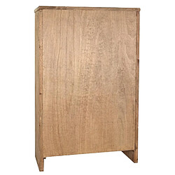 Avis Pegane Armoire de rangement avec 2 portes en bois coloris marron - Longueur 100 x Profondeur 45 x Hauteur 160 cm